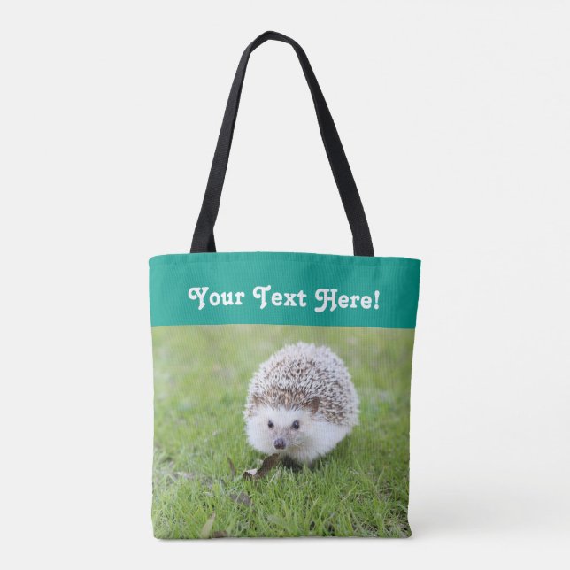Hedgehog Tote Bag (Back)