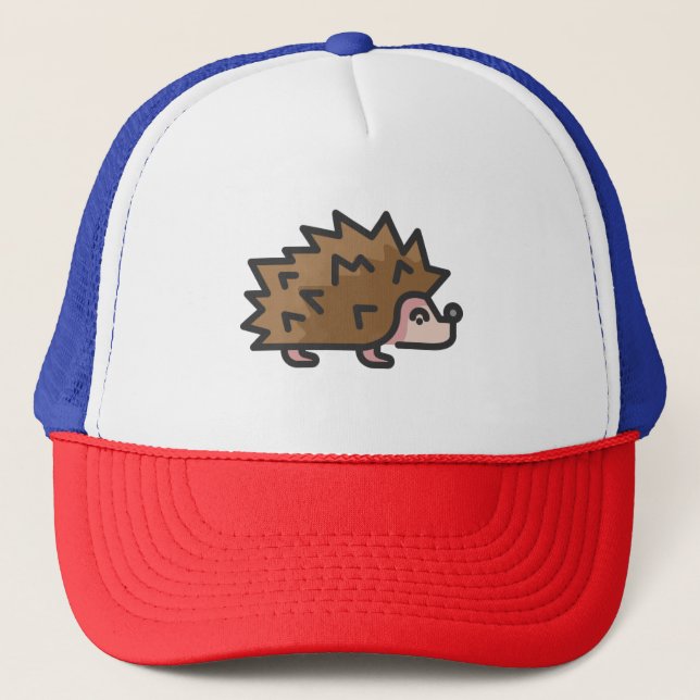 hedgehog trucker hat (Front)