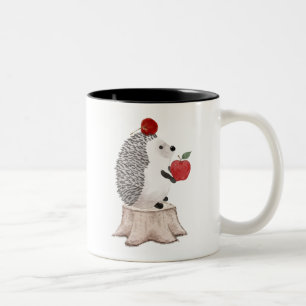 Hedgehog Two-Tone Coffee Mug