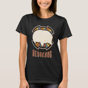 Hedgehog Vintage Classic Retro Animal Love T-Shirt