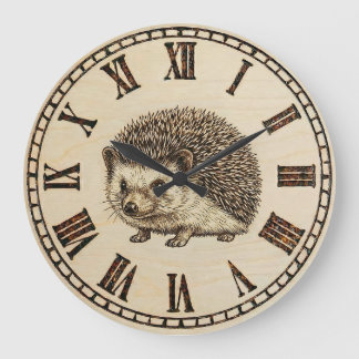 Hedgehog Wall Clock