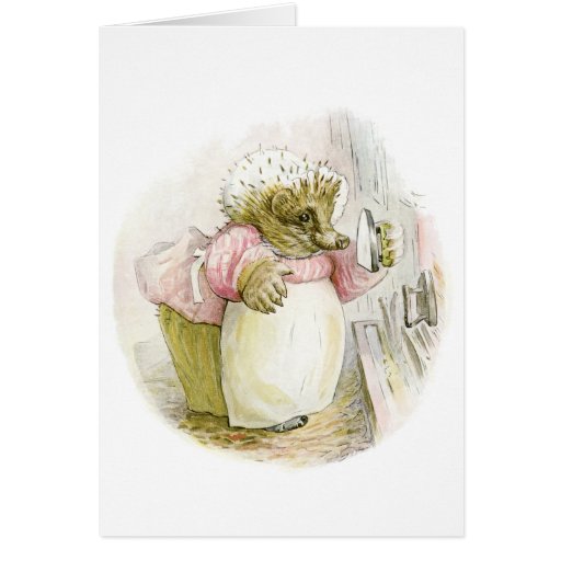 Hedgehog with Iron Mrs Tiggy-Winkle