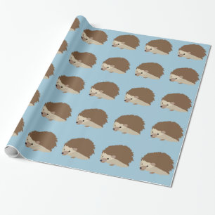 Hedgehog Wrapping Paper