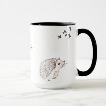 Hedgehog Yearns Mug