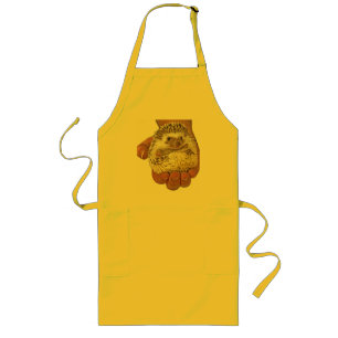 Hedgehog Yellow Apron