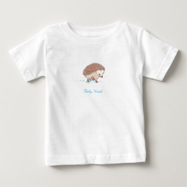Hedgehog's Big Adventure  Baby T-Shirt (Front)