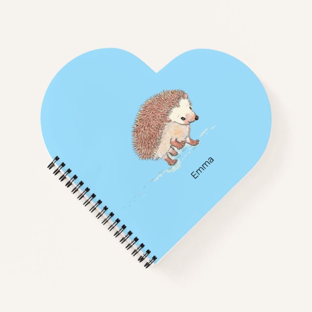 Hedgehog's Big Adventure  Notebook (Front)