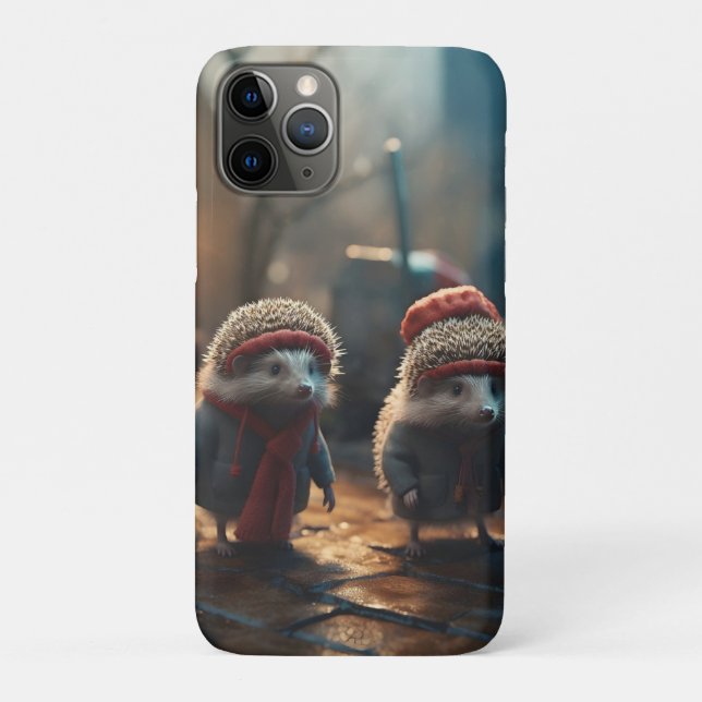 Hedgehogs Case-Mate iPhone Case (Back)