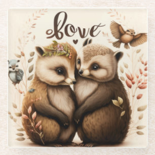 Hedgehogs in love Coaster