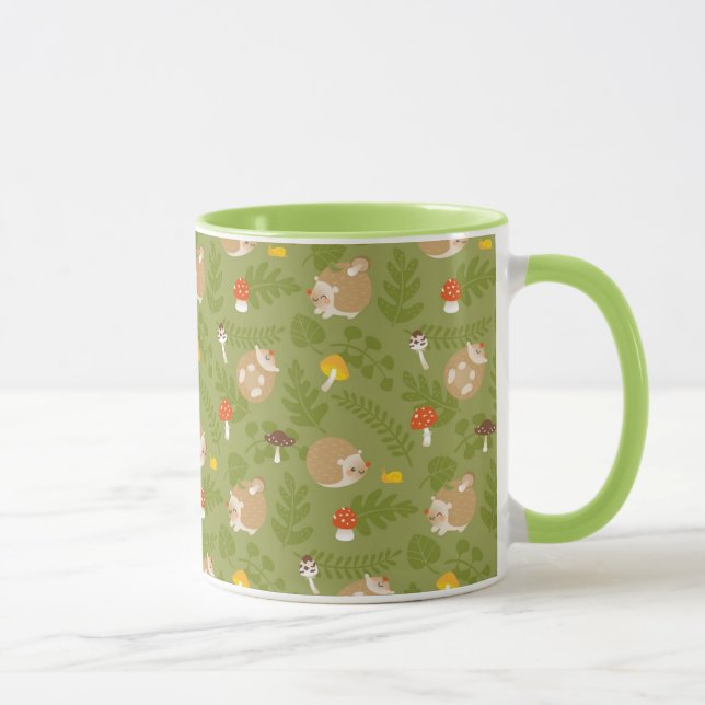 Hedgehogs Mug (Right)