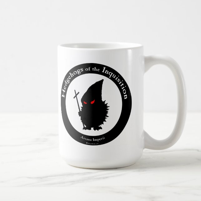 Hedgehogs of the Inquisition Coffee Mug (Right)