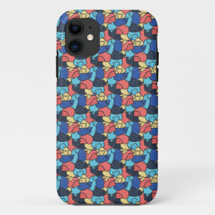 Hedgehogs Pattern iPhone 11 Case