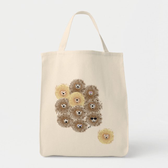 Hedgehogs Tote Bag (Front)
