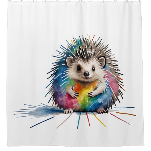 hedgel shower curtain (Front)