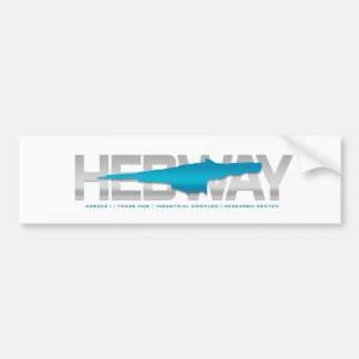 HEDWAY Station bumper sticker