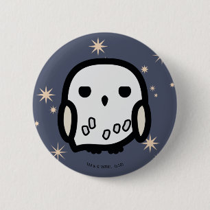 Hedwig Cartoon Character Art 6 Cm Round Badge