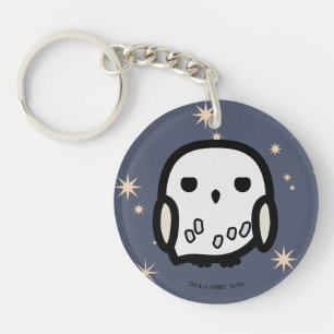 Hedwig Cartoon Character Art Key Ring