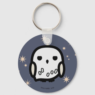 Hedwig Cartoon Character Art Key Ring