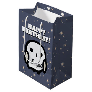 Hedwig Cartoon Character Art Medium Gift Bag