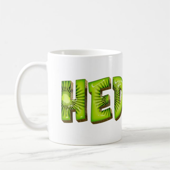 Hedwig Name Kiwi Style Tasse Coffee Mug (Left)