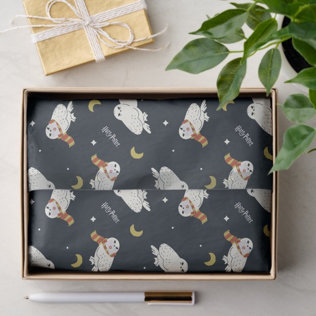 Hedwig Nighttime Moonlight Pattern Tissue Paper (Gift)