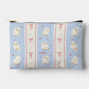 Hedwig Owl Post Stripe Pattern Accessory Pouch