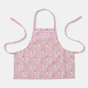 Hedwig Pink Solstice Pattern Apron