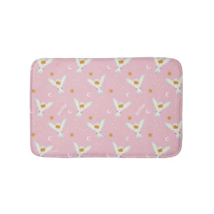 Hedwig Pink Solstice Pattern Bath Mat