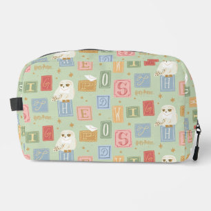 Hedwig Post Letter Block Pattern Dopp Kit