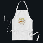 Hedwig Whimsical Forest Drawing Standard Apron<br><div class="desc">Show your house spirit in the coziest way with this charming Hedwig™ design. Featuring the beloved snowy owl bundled up in a warm Gryffindor house-colored scarf, this playful illustration captures the magic and loyalty of Harry Potter’s trusted companion. Set against a whimsical woodland backdrop with subtle sparkling accents, the hand-drawn...</div>