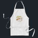 Hedwig Whimsical Forest Drawing Standard Apron<br><div class="desc">Show your house spirit in the coziest way with this charming Hedwig™ design. Featuring the beloved snowy owl bundled up in a warm Gryffindor house-colored scarf, this playful illustration captures the magic and loyalty of Harry Potter’s trusted companion. Set against a whimsical woodland backdrop with subtle sparkling accents, the hand-drawn...</div>