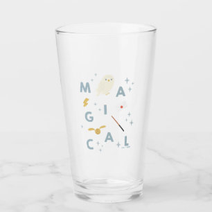 Hedwigh "Magical" Typography Graphic Glass