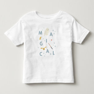 Hedwigh "Magical" Typography Graphic Toddler T-Shirt