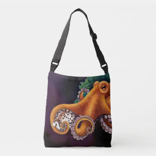 He'e (octopus) with Cowry Crossbody Bag