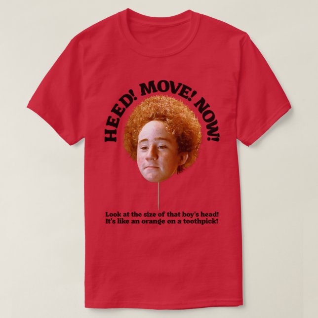 Heed Move Now T-Shirt (Design Front)