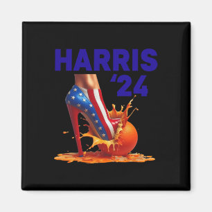 Heel American Flag Harris Removes Weird Orange 202 Magnet