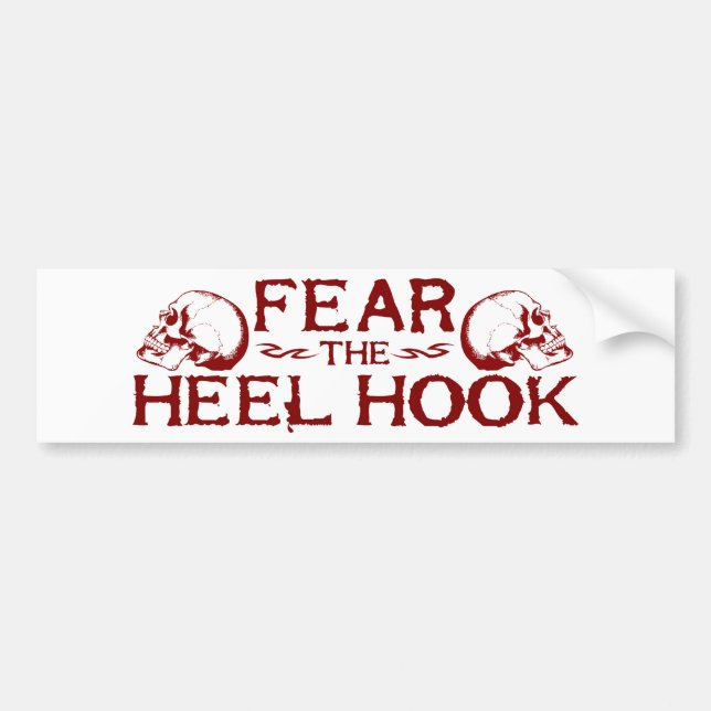 Heel Hook Bumper Sticker (Front)