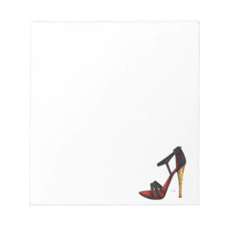 Heeled Evening Sandal Notepad