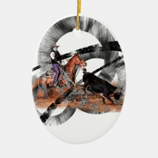 Heeler Ceramic Tree Decoration