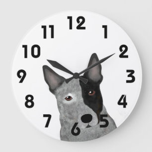 Heeler Wall Clock