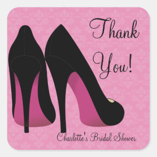 Heels Bridal Shower Party Favour Sticker