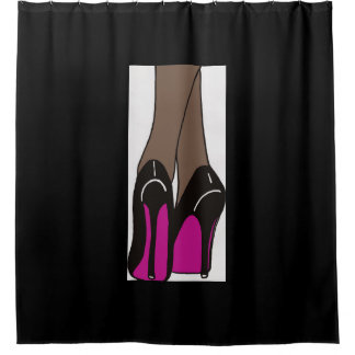 Heels Shower Curtain