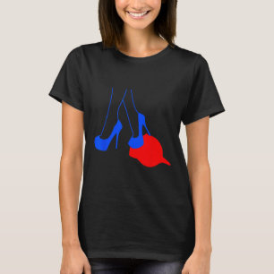 Heels Stepping On Red Mega Hat Election 2024 T-Shirt