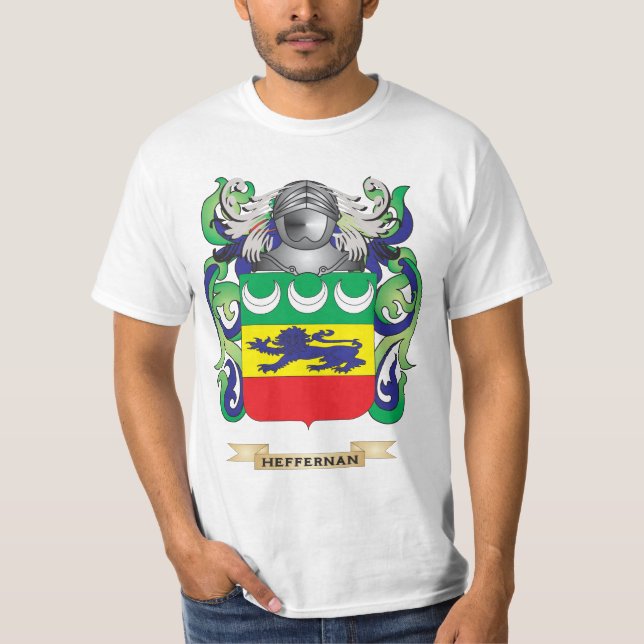 Heffernan Coat of Arms (Family Crest) T-Shirt (Front)