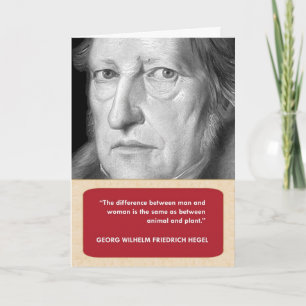 Hegel Anti-Valentine's Day Card