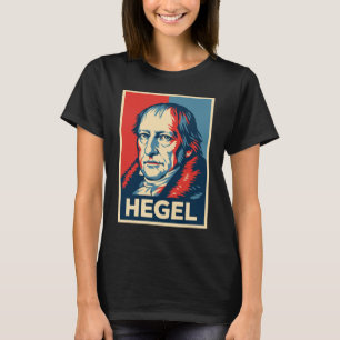 Hegel Pop Art Portrait T-Shirt