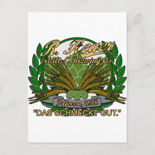 Heger Brewery Postcard