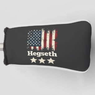 Hegseth Trump Administration American Flag Golf Head Cover