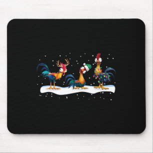 Hei Hei Chicken Christmas - Uni  Mouse Mat