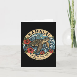 Hei Sea Turtle Kauai Hawaii Vacation Hawaiian Card